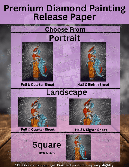 "Long Island Iced Tea Dragon" by ©Stanley Morrison Premium Accessories for Diamond Painting