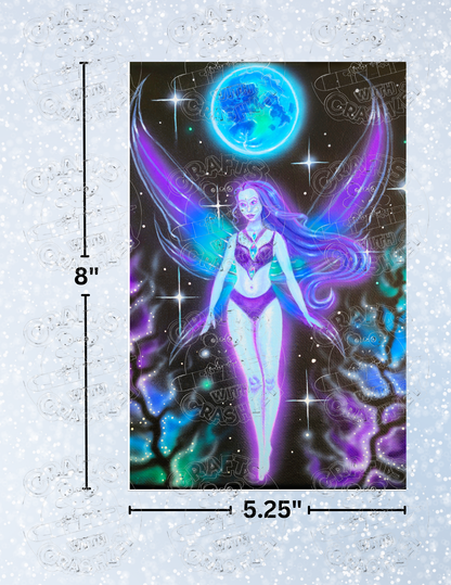"Moon Fairy" by Becca Tindol Decorative Diamond Painting Release Papers