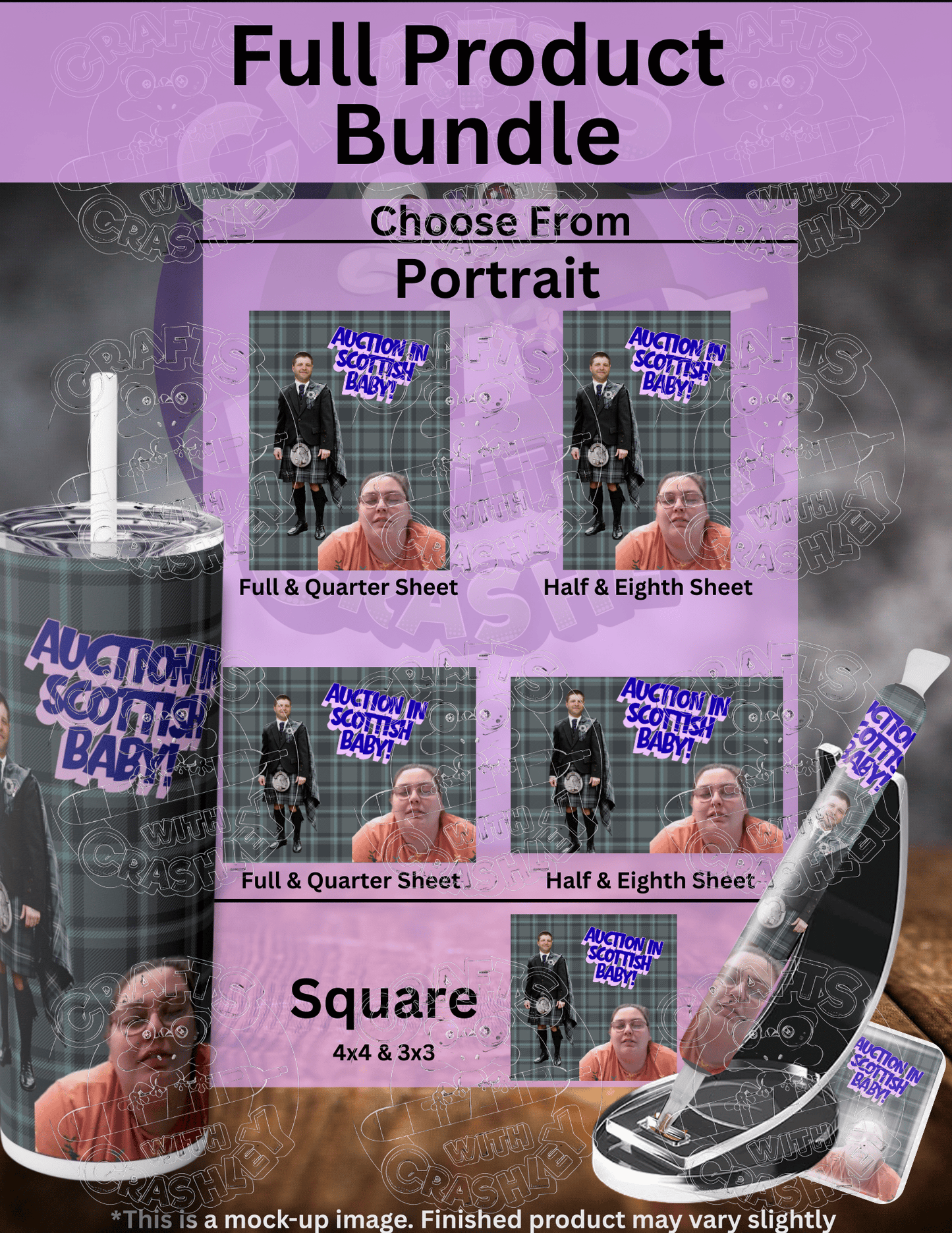 "Auction in Scottish" Premium Accessories for Diamond Painting