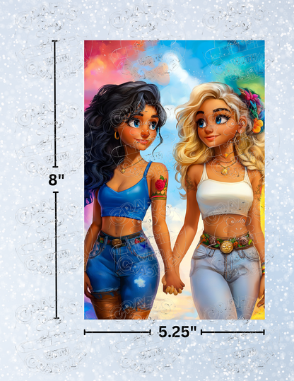 "Unbreakable Bonds, Unstoppable Love" by Stacy Deal Decorative Diamond Painting Release Papers