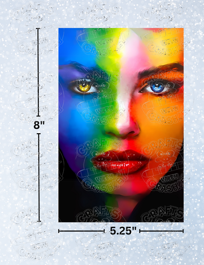 "The Hues to Your Soul" by Stacy Deal Decorative Diamond Painting Release Papers