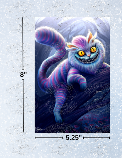 "Cheshire Cat" By ©Anthony Christou Decorative Diamond Painting Release Papers