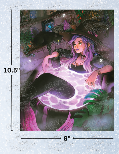 "Cauldron of Mer" by ©Ivy Dolamore Premium Decorative Release Papers for Diamond Painting