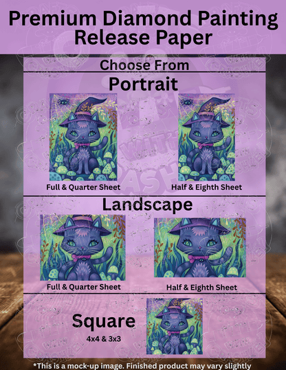 "The Witch's Cat" by ©Jeremiah Ketner Premium Accessories for Diamond Painting