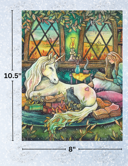 "Imagine Unicorns" by ©Kat Fedora Premium Decorative Release Papers for Diamond Painting