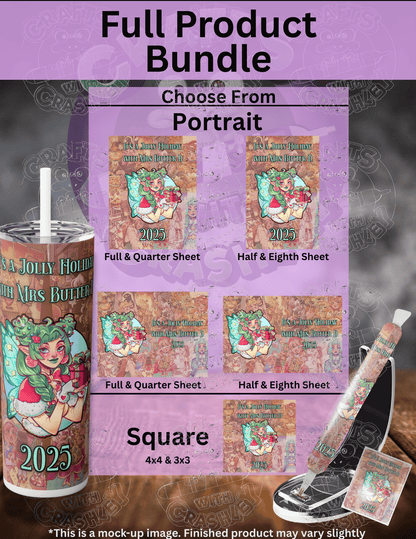 "It's a Jolly Holiday with Mrs Butter D 2025" by ©Mrs Butter D Premium Accessories for Diamond Painting