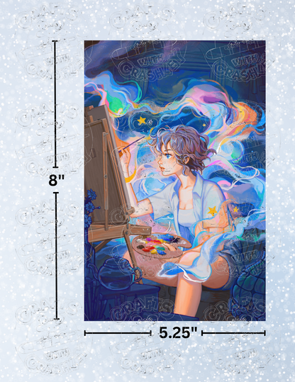 "Away From it All" By ©Ivy Dolamore Decorative Diamond Painting Release Papers