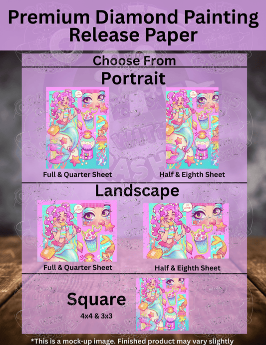 "Delilah the Mermaid" by ©Mrs Butter D Premium Accessories for Diamond Painting