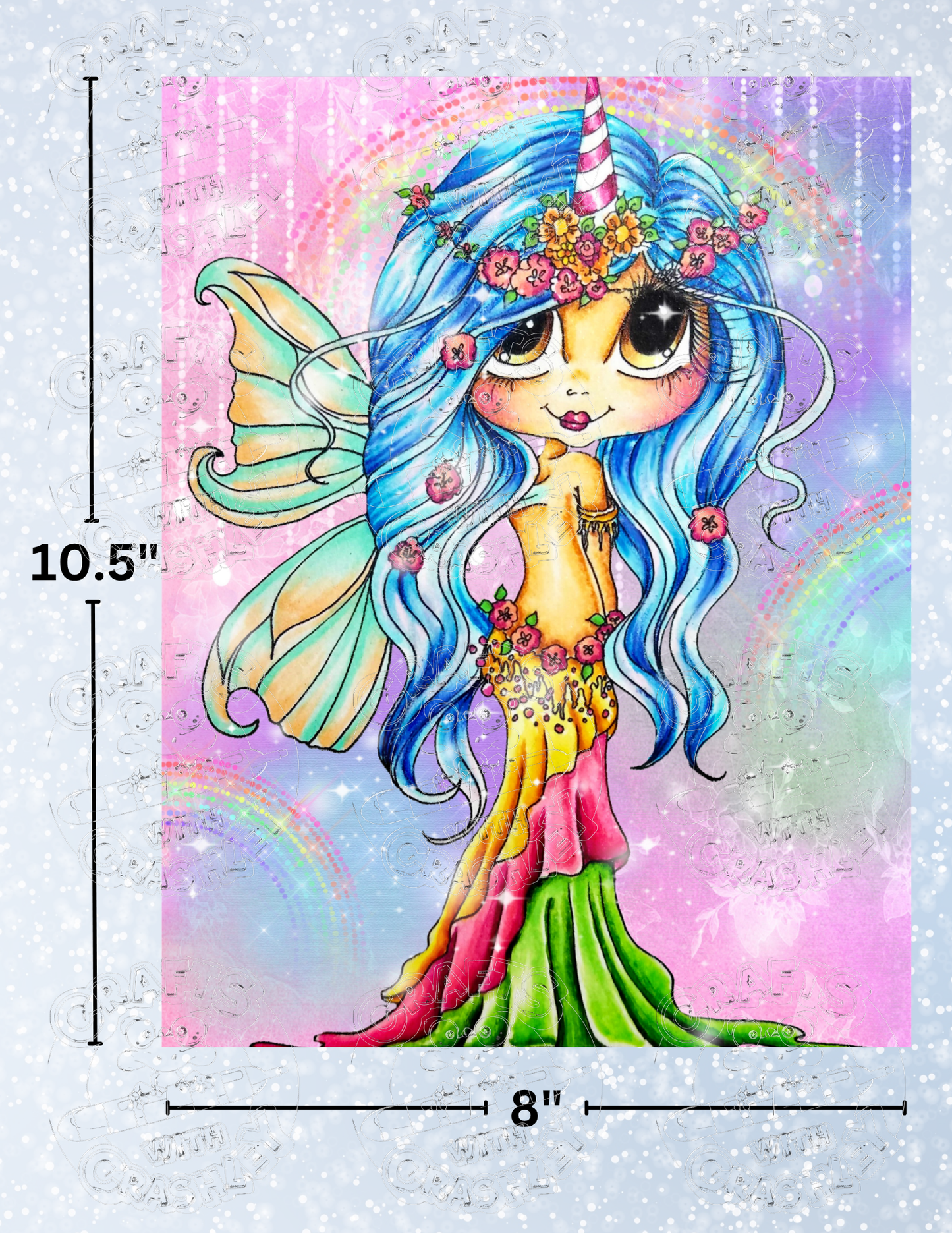 Product Bundle "Unicorn Rainbows Bestie" by ©Sherri Baldy