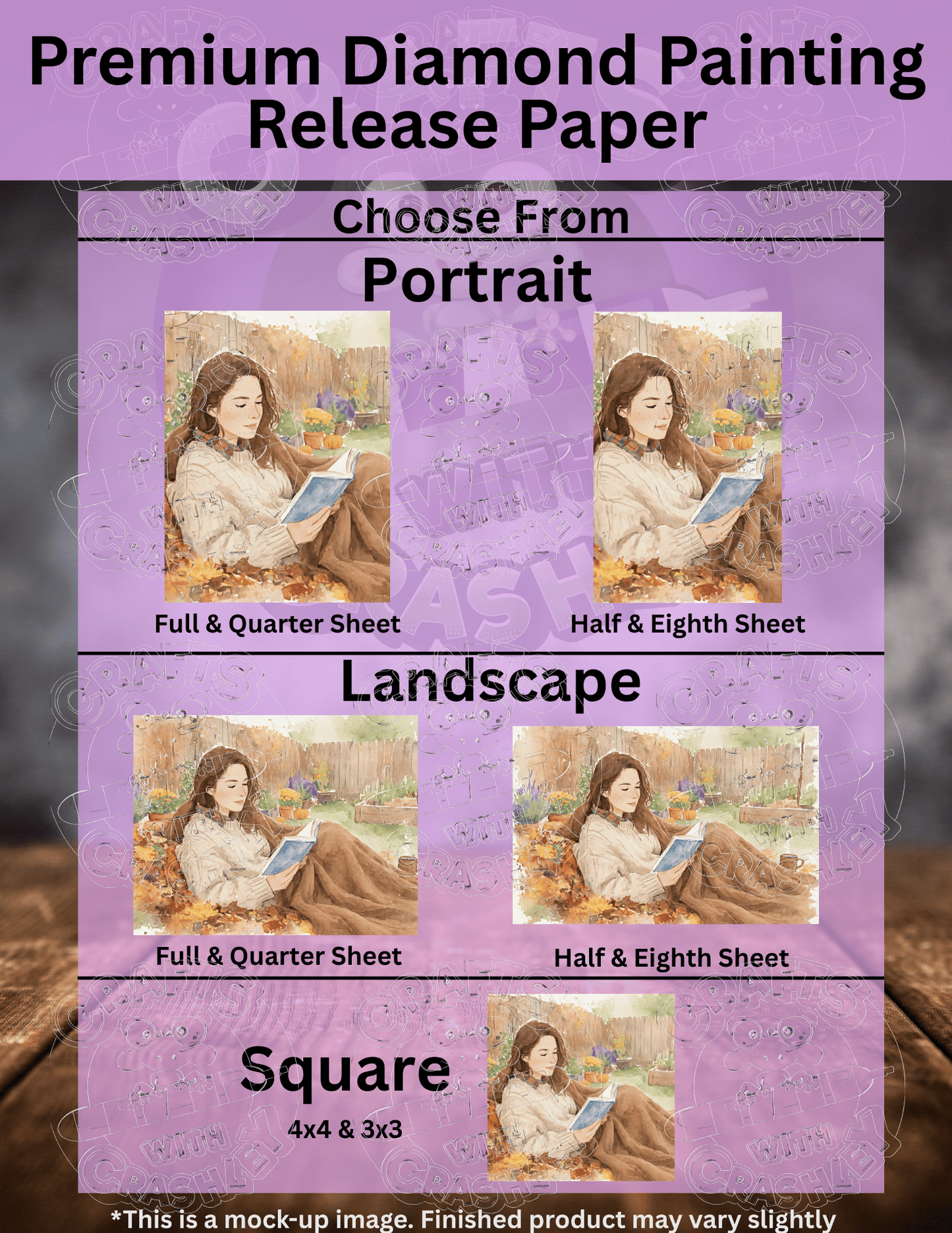 "Cozy Story Time" Premium Accessories for Diamond Painting
