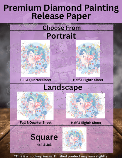 "Gamegirl" by ©Hiroko Hashimoto Premium Accessories for Diamond Painting