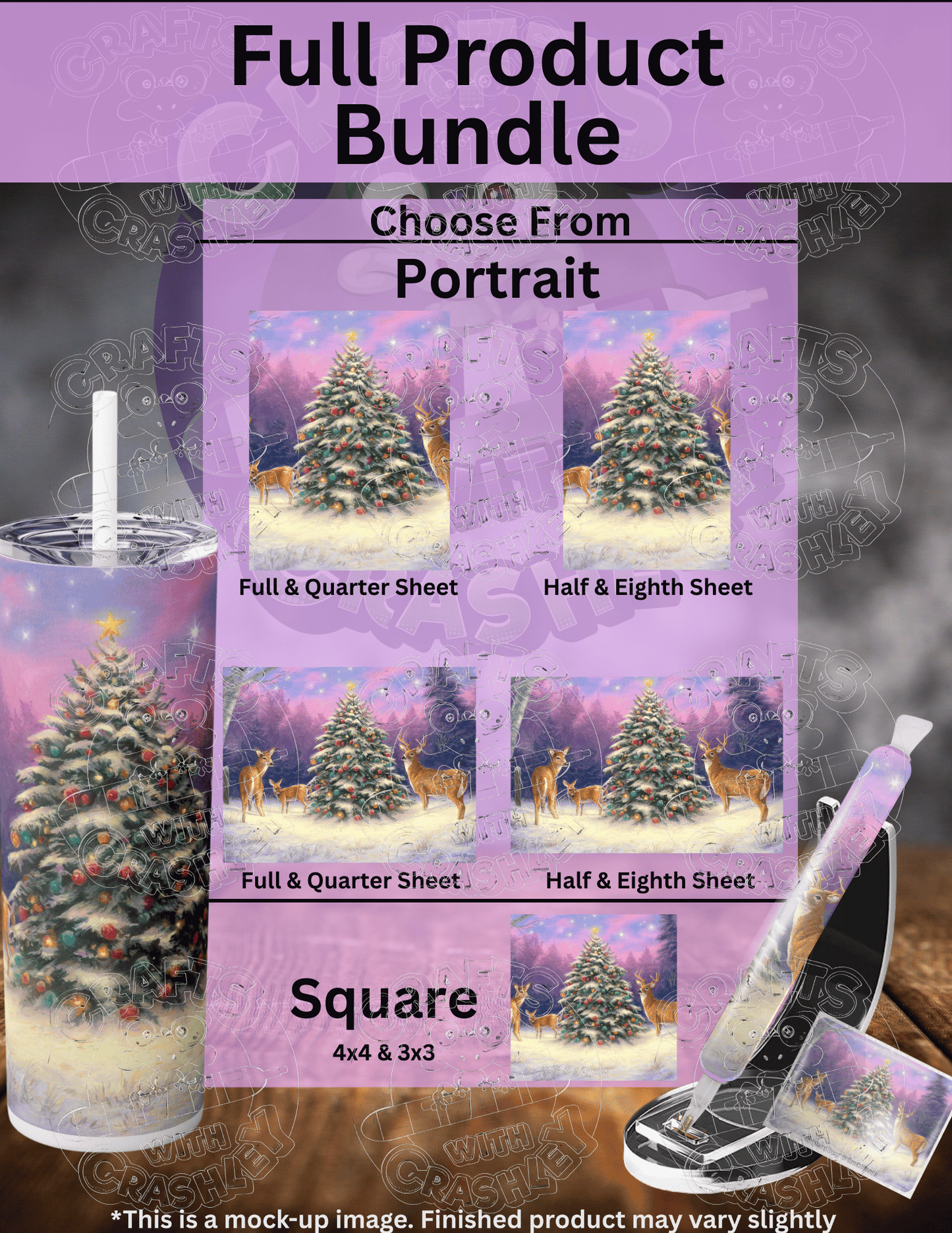 "Christmas Deer" by ©Chuck Pinson Premium Accessories for Diamond Painting