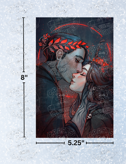 "Underworldly Romance" by ©ChrissaBug Decorative Diamond Painting Release Papers