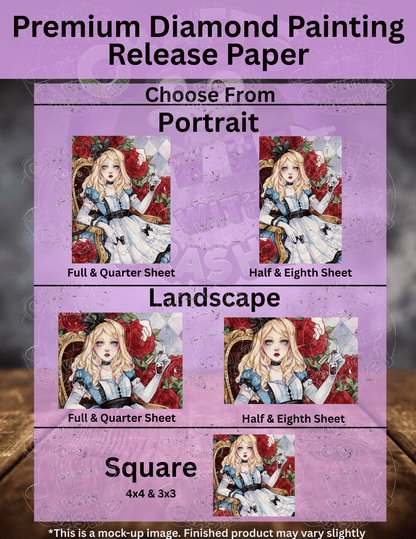 "Alice and Roses" by ©Margaret Morales Premium Accessories for Diamond Painting