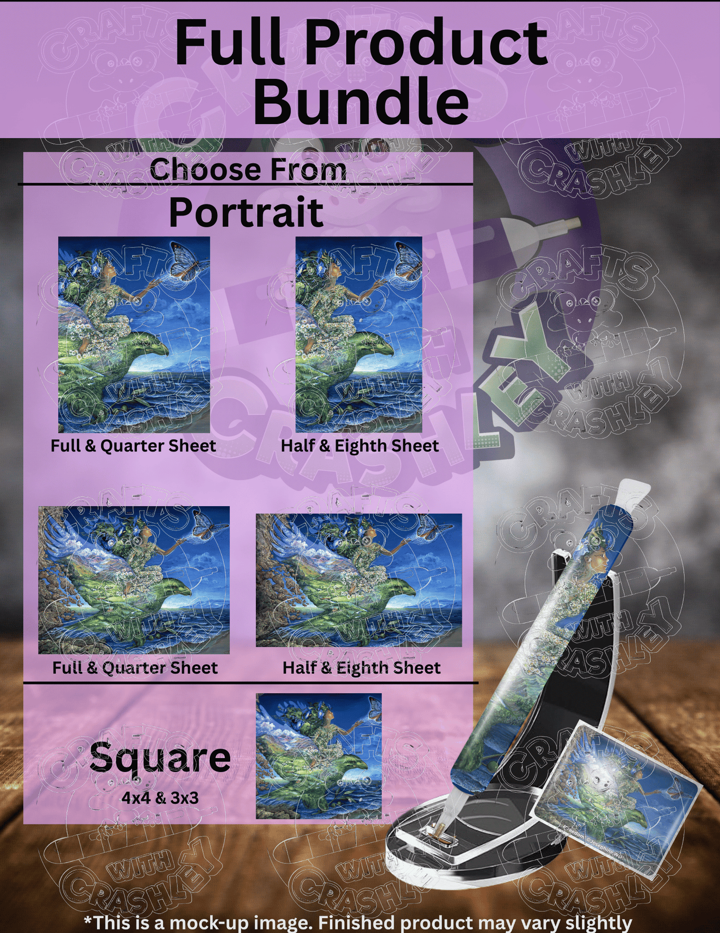 "Freedom" by ©Josephine Wall Premium Accessories for Diamond Painting