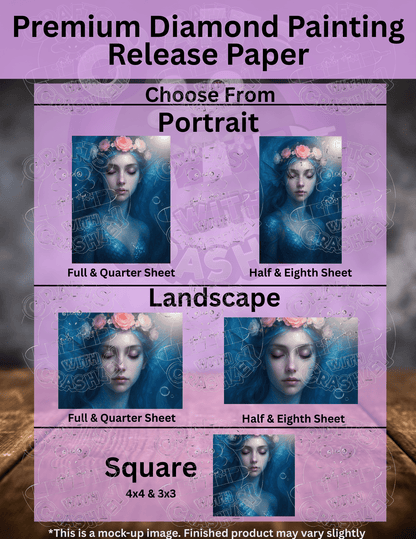 "Mermaid Visions 2" by ©Claudia McKinney Premium Accessories for Diamond Painting