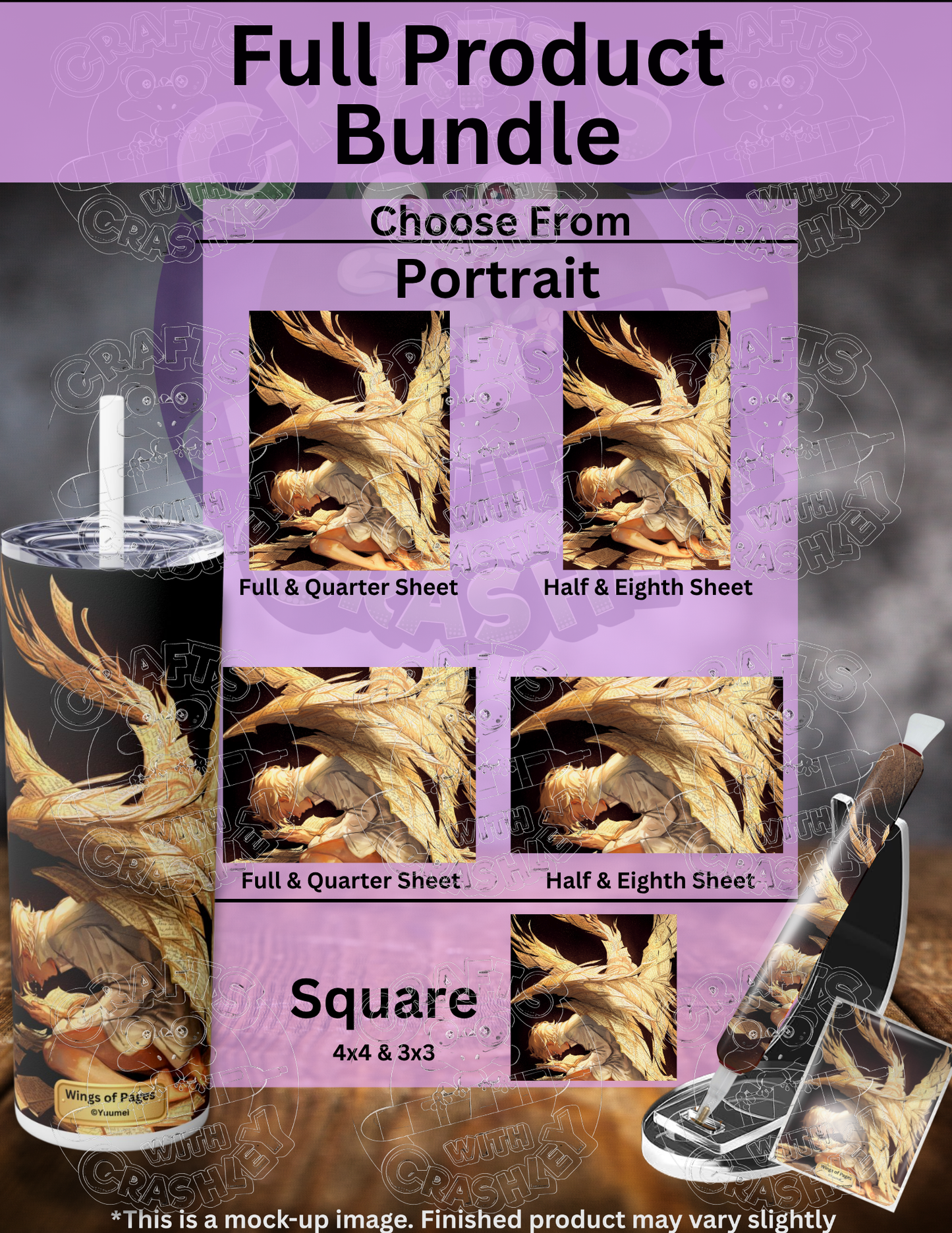 "Wings of Pages" by ©Yuumei Premium Accessories for Diamond Painting