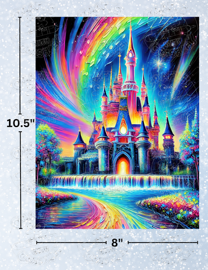 "Where Rainbows sleep" by ©Cocomarshmallow Premium Decorative Release Papers for Diamond Painting