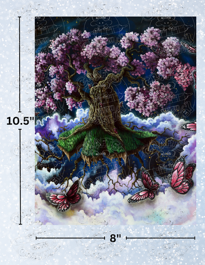 "Cherry Blossom Tree" by ©Dakota Daetwiler Premium Decorative Release Papers for Diamond Painting