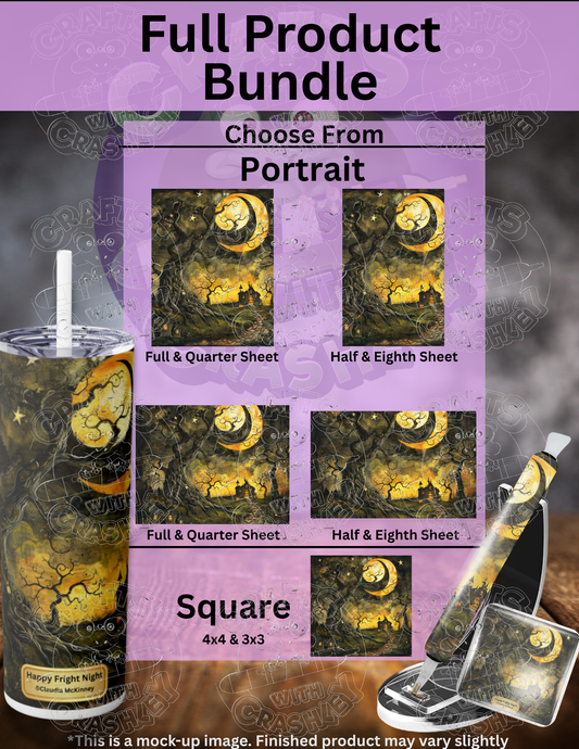 "Happy Fright Night" by ©Claudia McKinney Premium Accessories for Diamond Painting