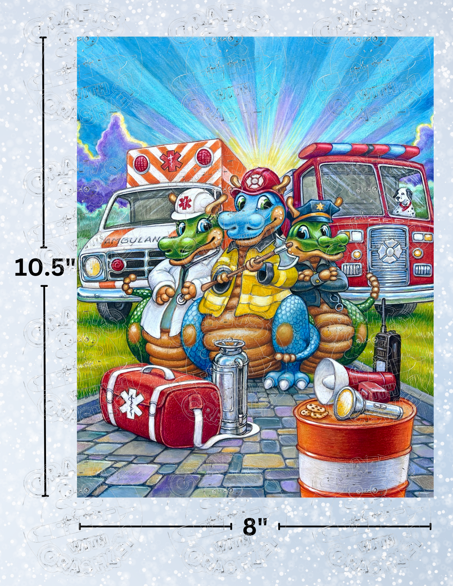 Product Bundle "First Responder Heroes" by ©Randal Spangler