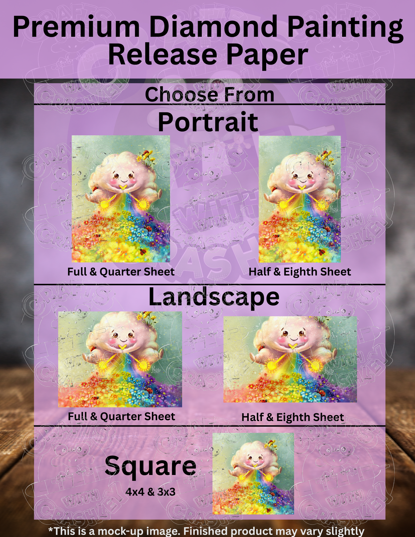 "Knit Your Way to Happiness" by ©Karii Creates Premium Accessories for Diamond Painting