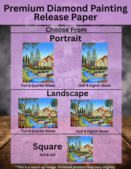 "Stepping Stone Creek" by ©Andy Russell Premium Accessories for Diamond Painting