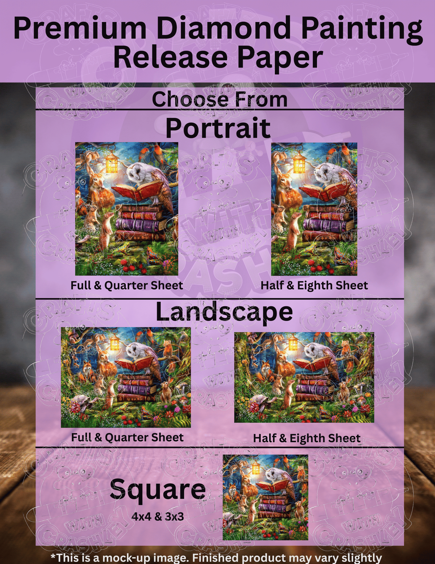 "Night Time Story" by ©Ciro Marchetti Premium Accessories for Diamond Painting