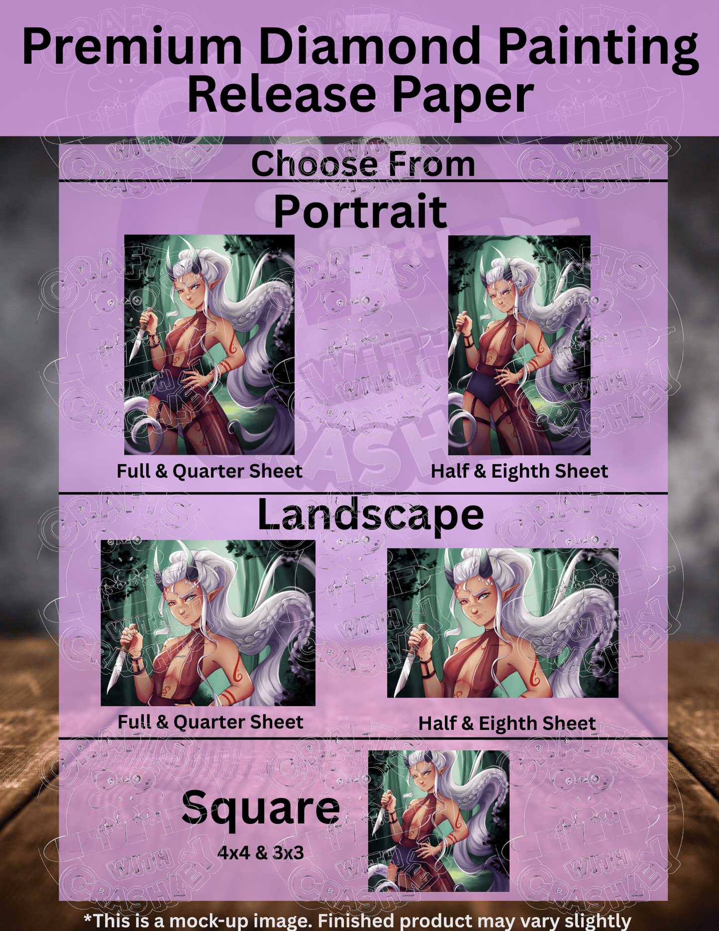 "Cycille Dragon of the North" by ©Femke Deborah Premium Accessories for Diamond Painting