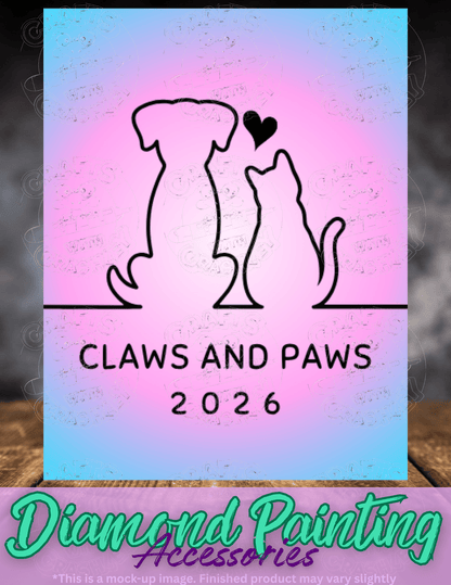 "Claws & Paws 2026" Premium Accessories for Diamond Painting