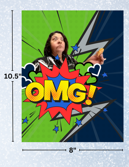 "OMG Berta" Decorative Diamond Painting Release Papers