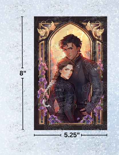 "Dragon Riders" by ©ChrissaBug Decorative Diamond Painting Release Papers