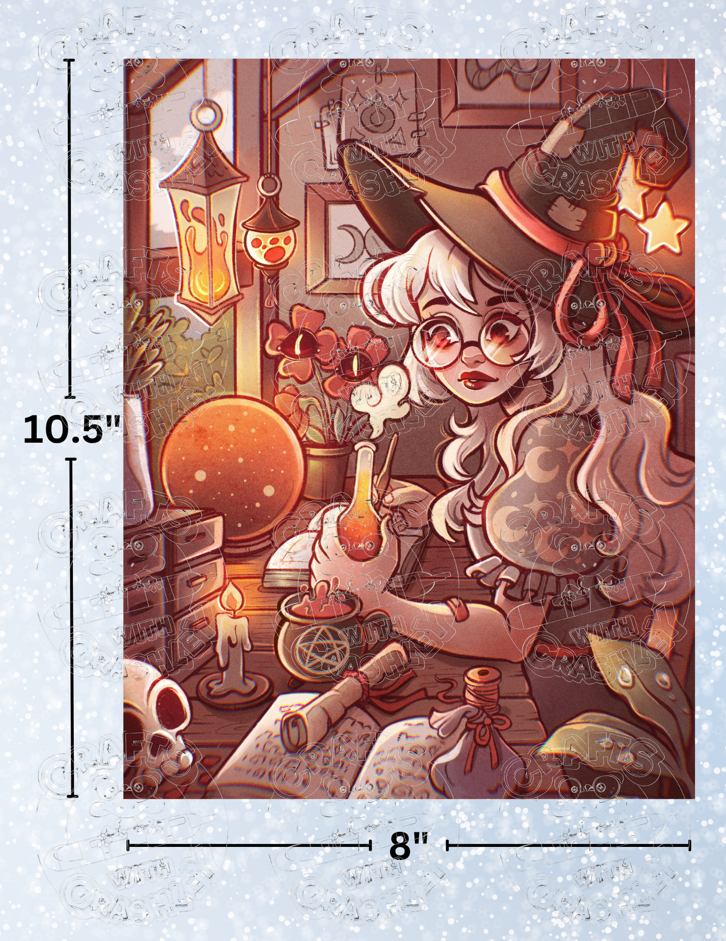 "Witchcraft Room" by ©Mrs Butter D Premium Decorative Release Papers for Diamond Painting