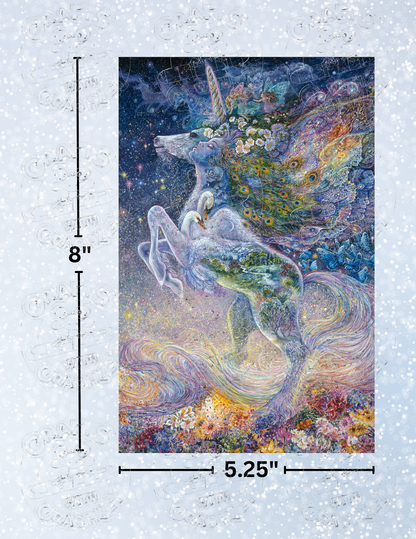 "Soul of a Unicorn" by ©Josephine Wall Decorative Diamond Painting Release Papers