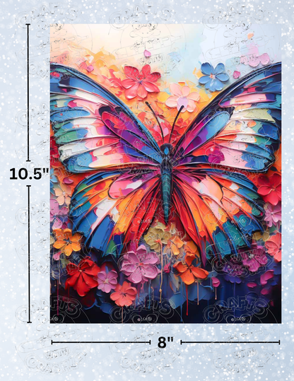 "Butterfly Bliss" by ©Stacy Deal Premium Decorative Release Papers for Diamond Painting