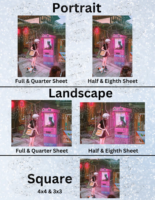 "Fortune Teller" by ©Ivy Dolamore Premium Decorative Release Papers for Diamond Painting