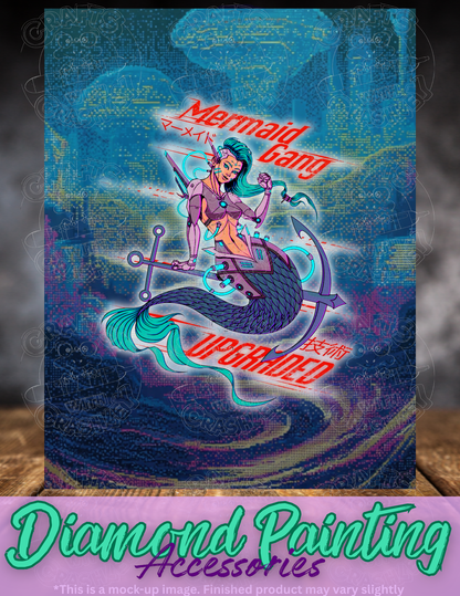 "Mermaid Gang Upgraded" by ©Tobe Fonseca Premium Accessories for Diamond Painting