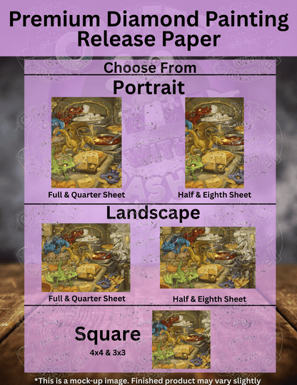 "Little Cooks" by ©Christina "SixthLeafClover" Yen Premium Accessories for Diamond Painting