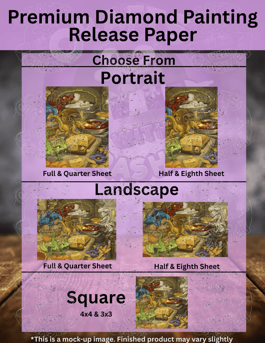 "Little Cooks" by ©Christina "SixthLeafClover" Yen Premium Accessories for Diamond Painting