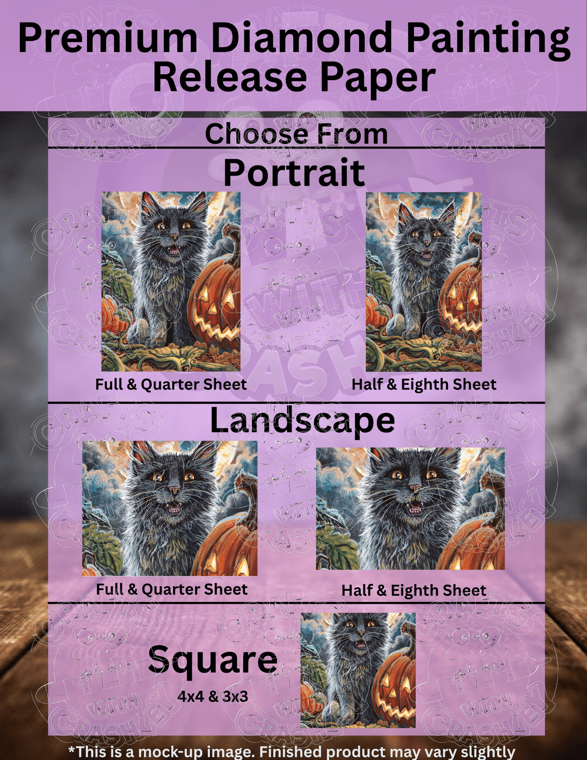 "Spooky Kitty" by ©Dakota Daetwiler Premium Accessories for Diamond Painting