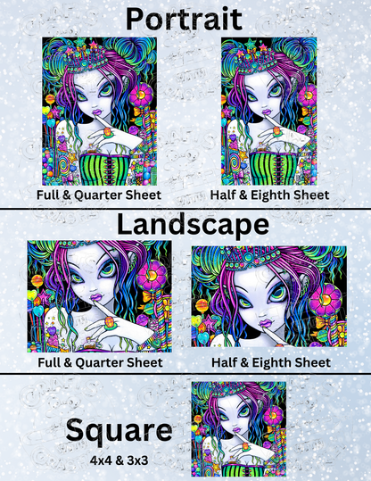 "Sweettooth" by ©Myka Jelina Premium Decorative Release Papers for Diamond Painting