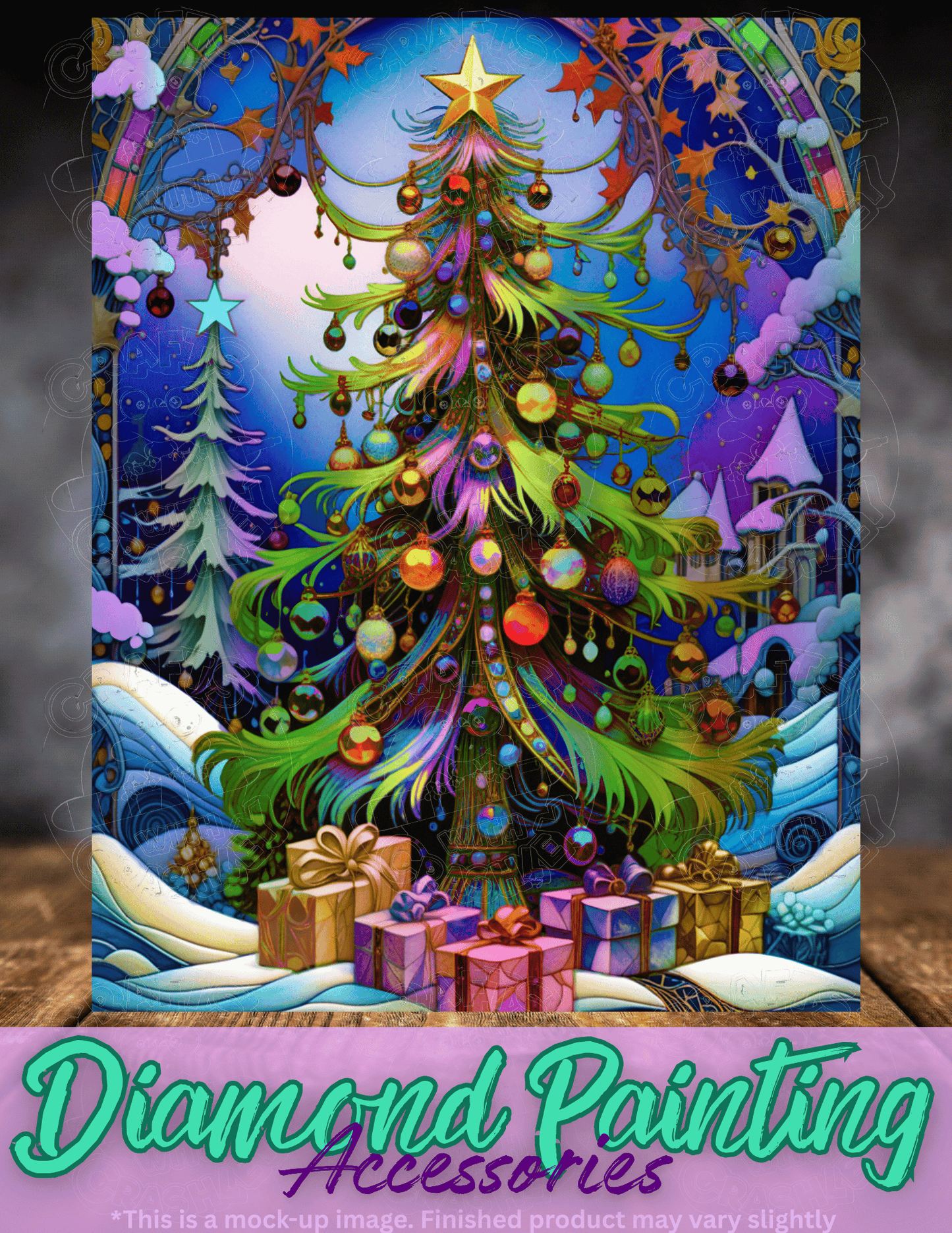 "Christmas Dazzle" by ©T.S. Larking Premium Accessories for Diamond Painting