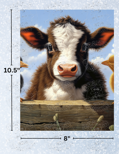 "Farm Babies" by ©Auclair Studio Premium Decorative Release Papers for Diamond Painting