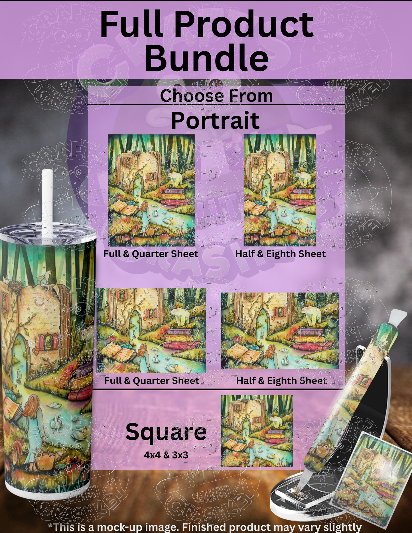 "So Many Chapters" by ©Kat Fedora Premium Accessories for Diamond Painting