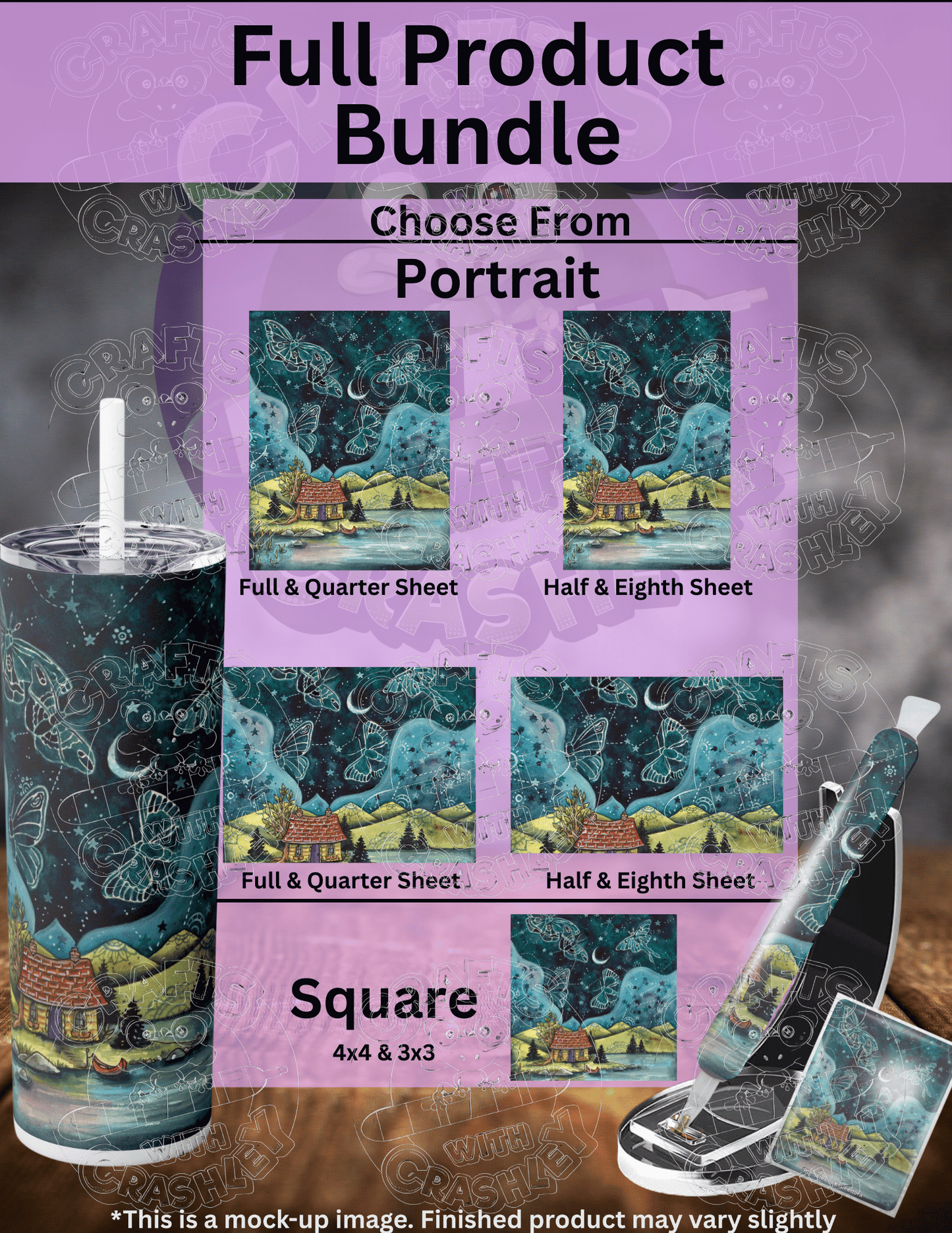 "Big Skies" by ©Kat Fedora Premium Accessories for Diamond Painting