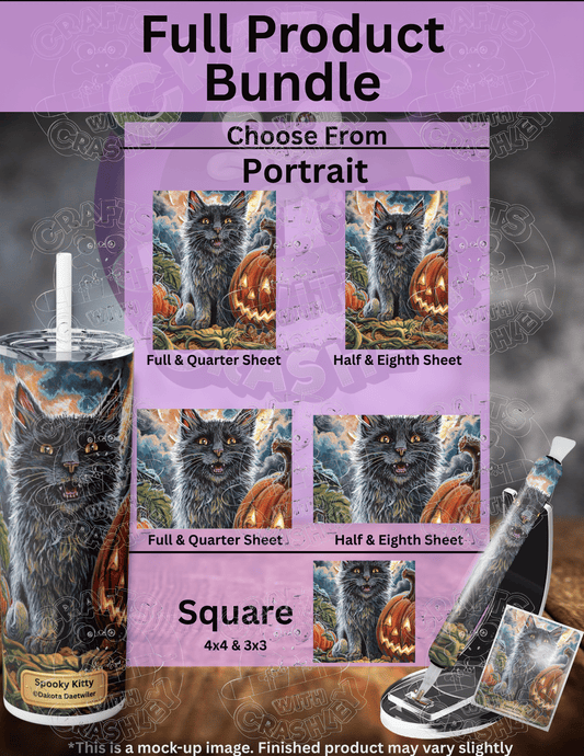 "Spooky Kitty" by ©Dakota Daetwiler Premium Accessories for Diamond Painting