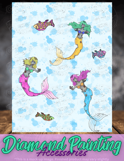 "Zombies of the Sea" by ©Kaleena Kollmeier Premium Accessories for Diamond Painting