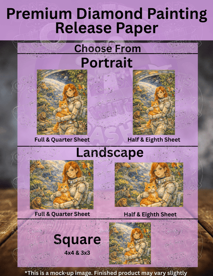 "Noah's Ark in Space" by ©RedNiN Gallery Premium Accessories for Diamond Painting