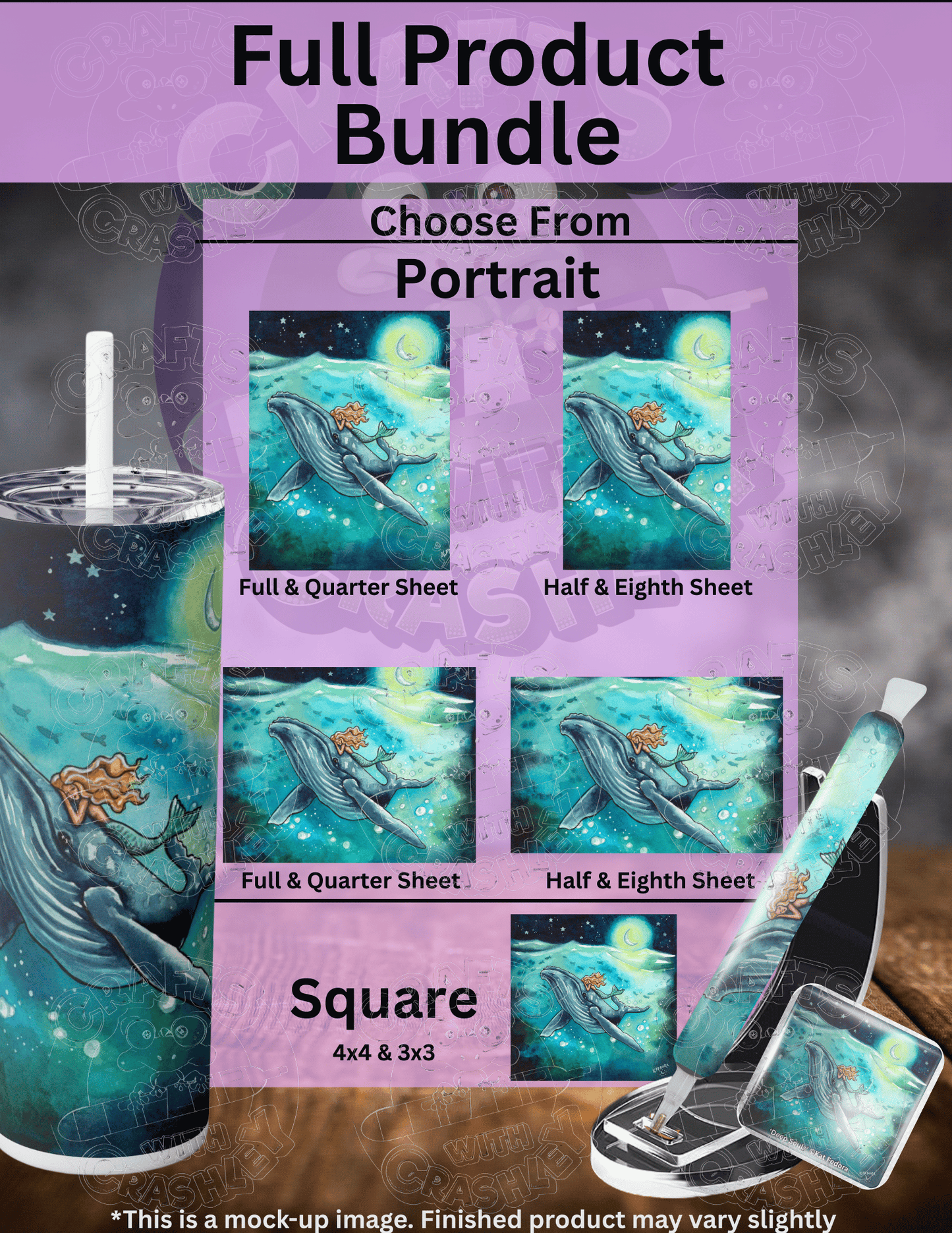 "Deep Souls" by ©Kat Fedora Premium Accessories for Diamond Painting