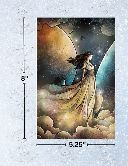 "Heir of Heaven" by ©Mandie Manzano Decorative Diamond Painting Release Papers